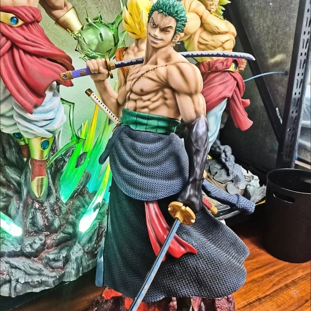 One Piece Zoro (Three-Sword) Large PVC Figure — 50cm Statue 4
