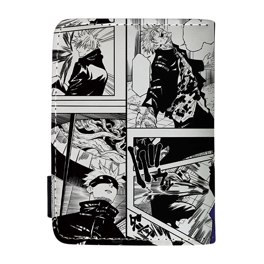 Cool Anime Jujutsu Kaisen  Wallet Comics HASP Short Purse for Boys