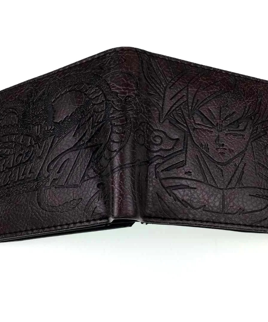 Dragon Ball Son Goku Turtle Wuzi Creative Embossed Short Wallet Coin Purse Student Fashion Personality Zero Wallets Card Wallet