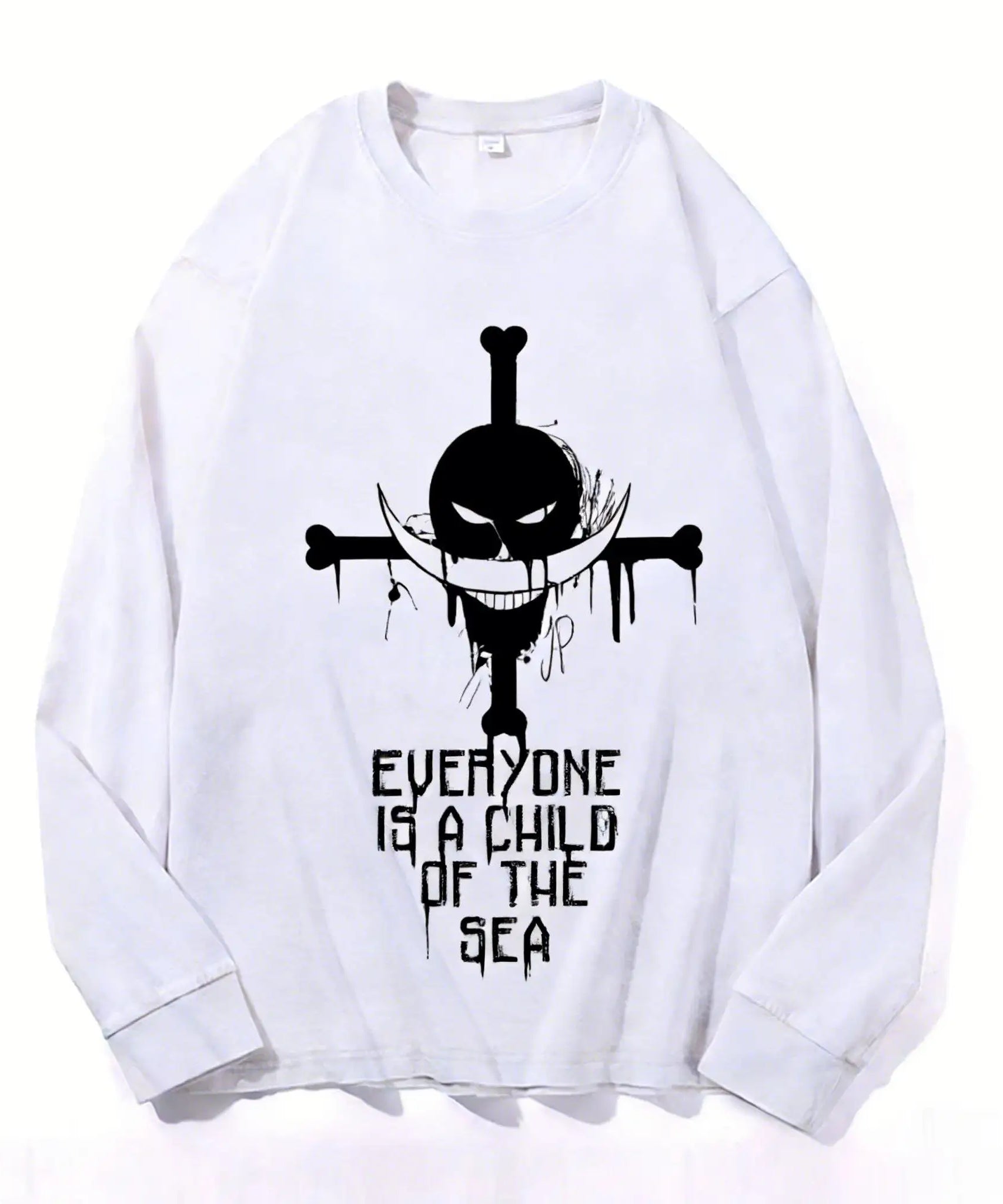 One Piece Skull Anime Pullover Hoodies Men Women Streetwear Sweatshirt Graphic Casual Tops Long Sleeve Y2k Unisex Oversized 2026