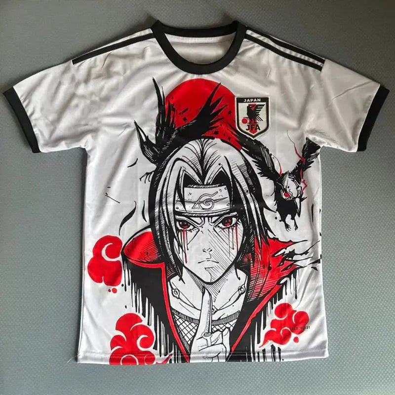 Naruto Itachi Uchiha Concept Soccer Jersey – Breathable Quick-Drying Japan Football T-Shirt 3