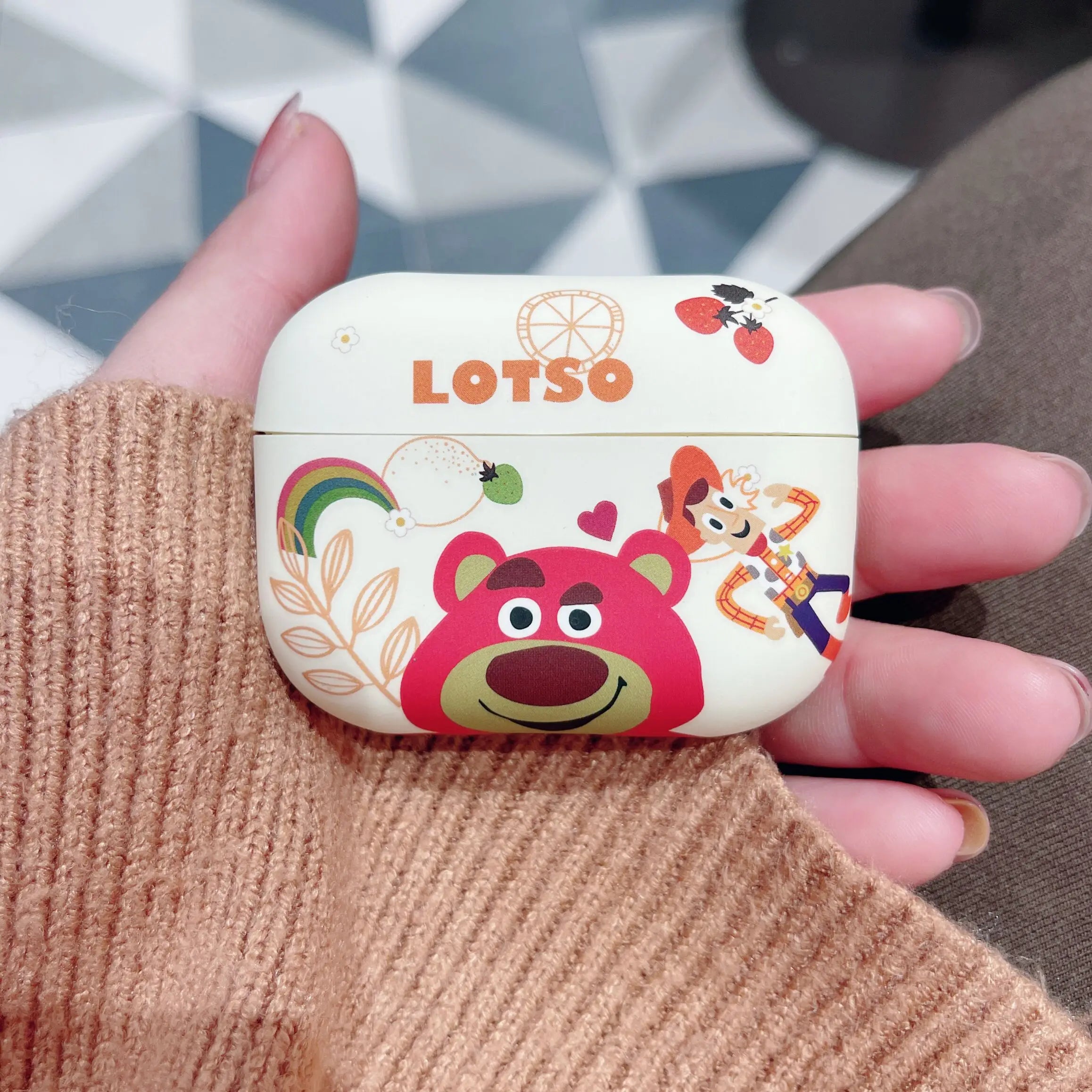 Toy Story Buzz Lightyear Bear Earphone Case for Airpods 2 3rd pro pro2 Wireless Bluetooth Headphone Cover