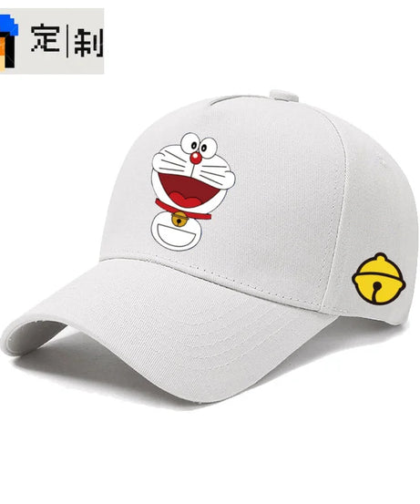Doraemon Cartoon Baseball Cap – Cute & Casual Unisex Sun Hat