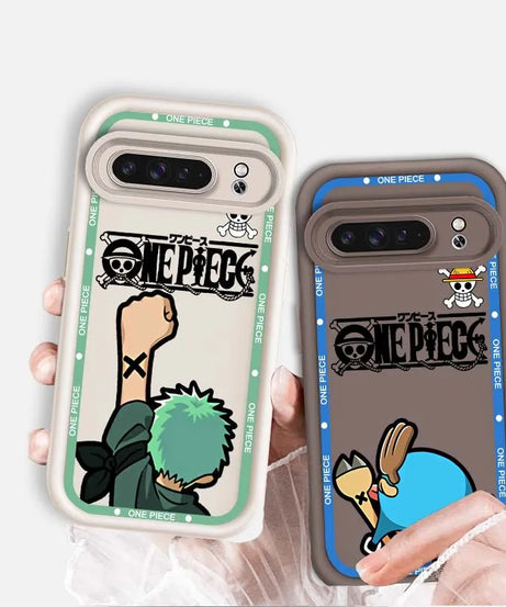 Roronoa Zoro Eye Ladder Case – One Piece Soft TPU Cover for Pixel 9–7A Pro 5G