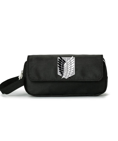 New Attack On Titan Pencil Case Student Anime Peripheral Pencil Case Fashion Stationery Case Christmas Birthday Fan Gifts