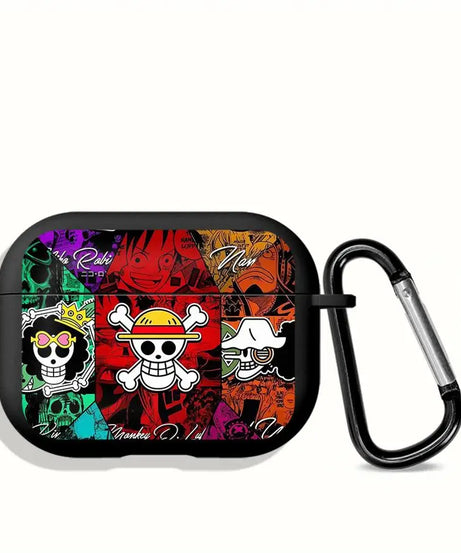 Anime OneS P-ieceS Earphone Cases Cover Case For Airpods 3 4 1 Pro Pro3 2 Pro2