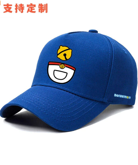 Doraemon machine cat little ding-dong anime outdoor leisure baseball cap sports sunshade sunscreen duckbill hat for men