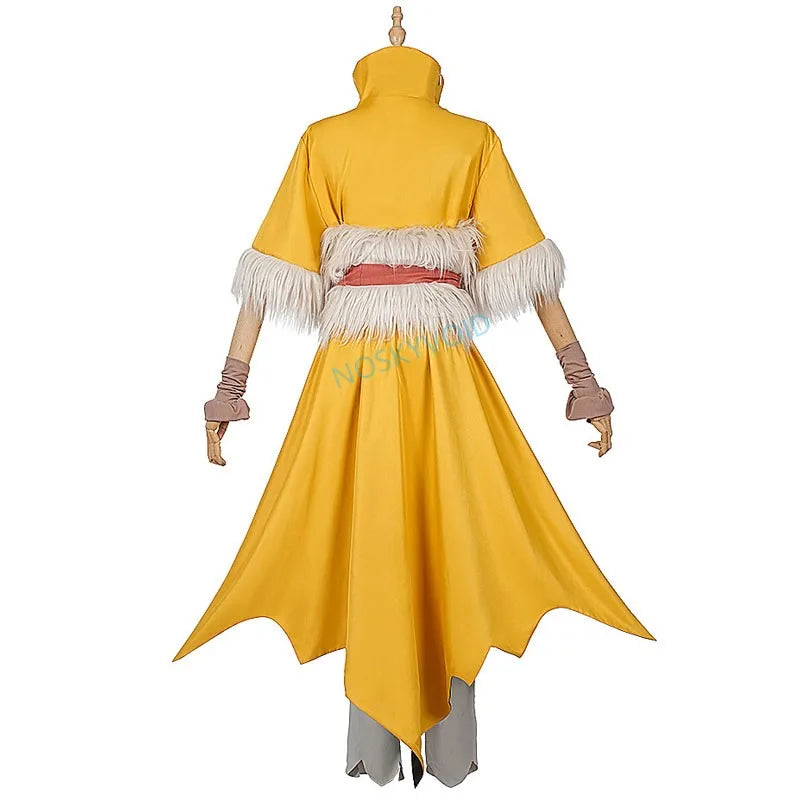 Ukyo Saionji Cosplay Set – Dr. Stone Anime Costume with Wig & Hat (Unisex, Halloween/Comic-Con)