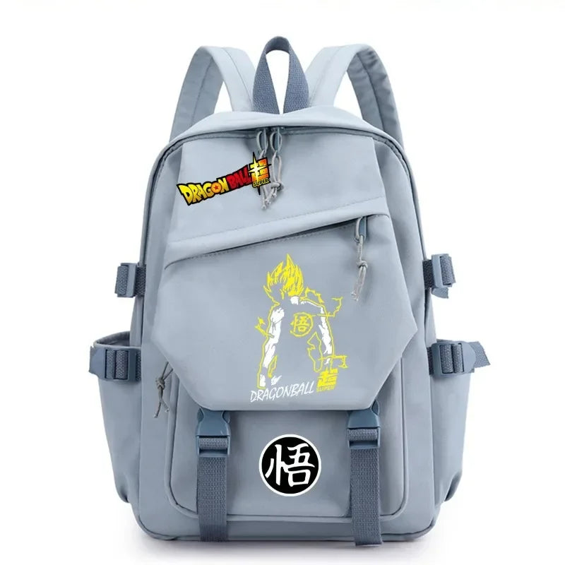 Goku Dragon Ball Backpack – Anime Canvas Bag for School & Travel