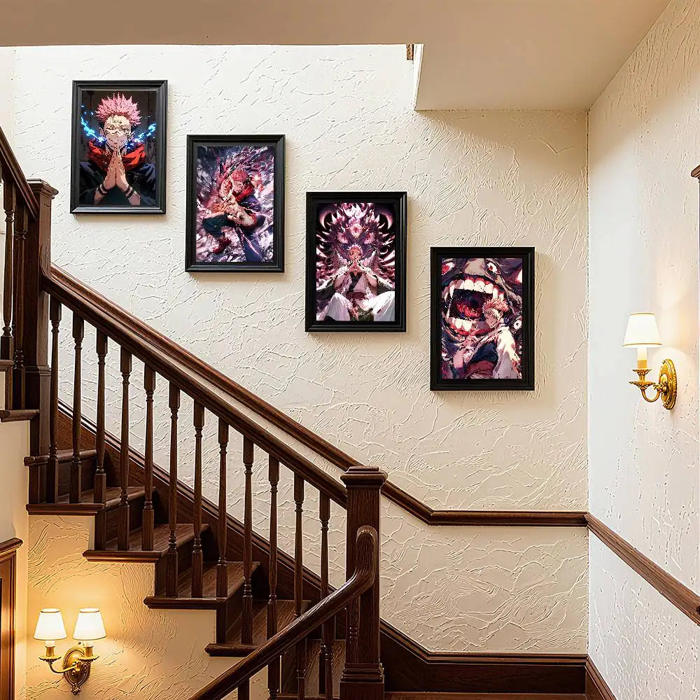 Anime Jujutsu Kaisen Ryomen Sukuna Poster Print – Wall Art Decor Poster 4