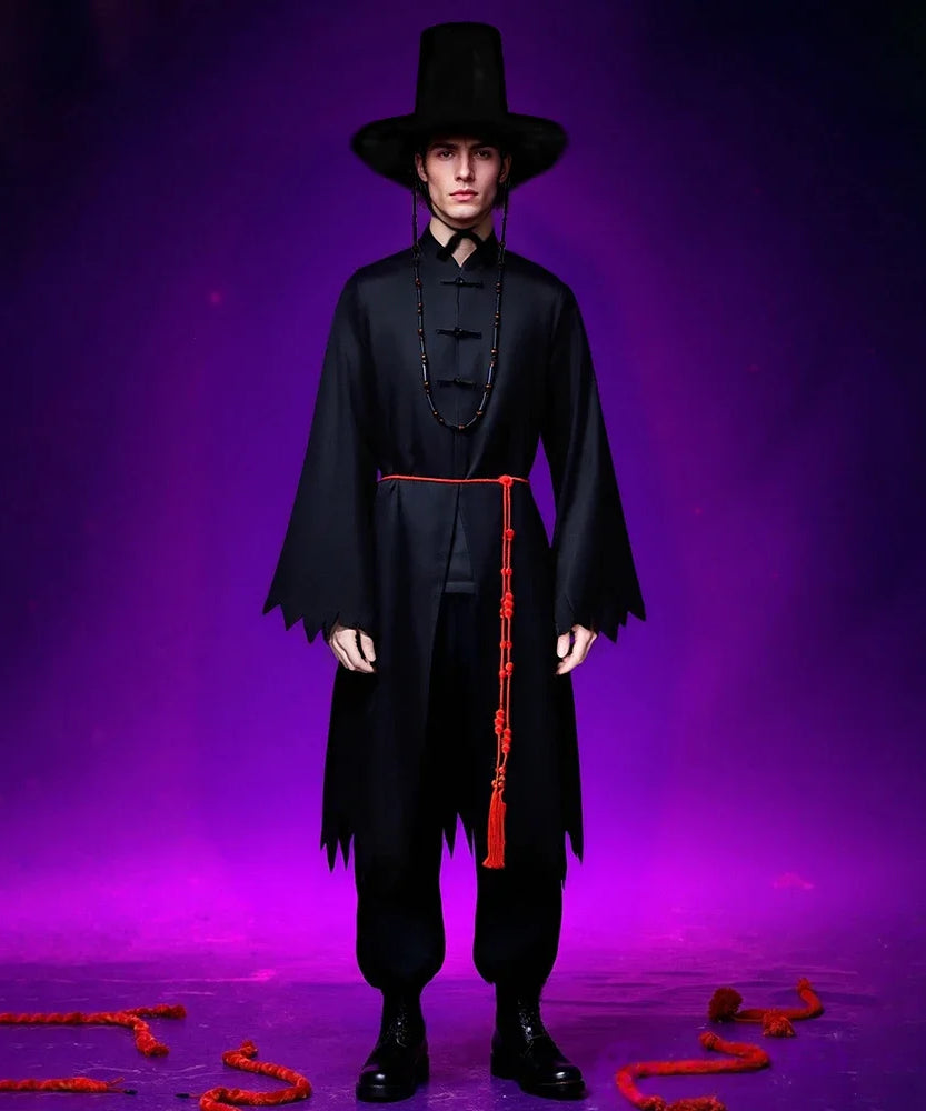 Halloween Adult Saja Boy Jinu Cosplay Men Group Stage Performance Halloween Carnival Party Clothes Anime Full Sets Costume
