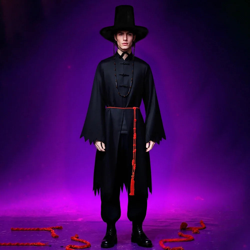 Halloween Adult Saja Boy Jinu Cosplay Men Group Stage Performance Halloween Carnival Party Clothes Anime Full Sets Costume