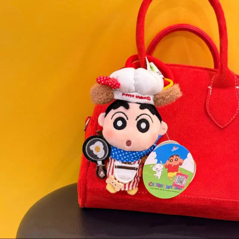 Crayon Shin-chan Chef Plush Keychain — Bag Charm 3
