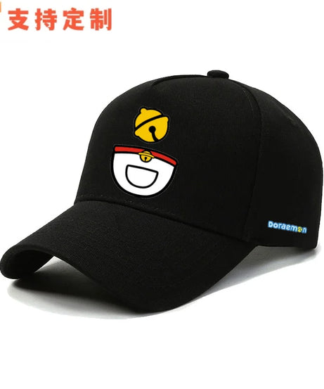 Doraemon machine cat little ding-dong anime outdoor leisure baseball cap sports sunshade sunscreen duckbill hat for men