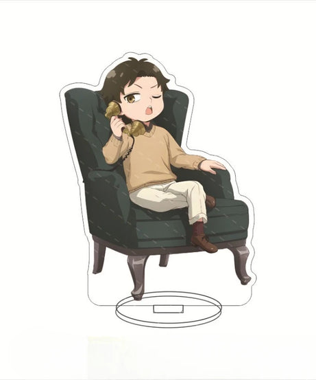 New Hot Anime Spy X Family Acrylic Stand Model Figure Cosplay Plate Holder Topper Birthday Fans Christmas Desk Decor Plate Gift