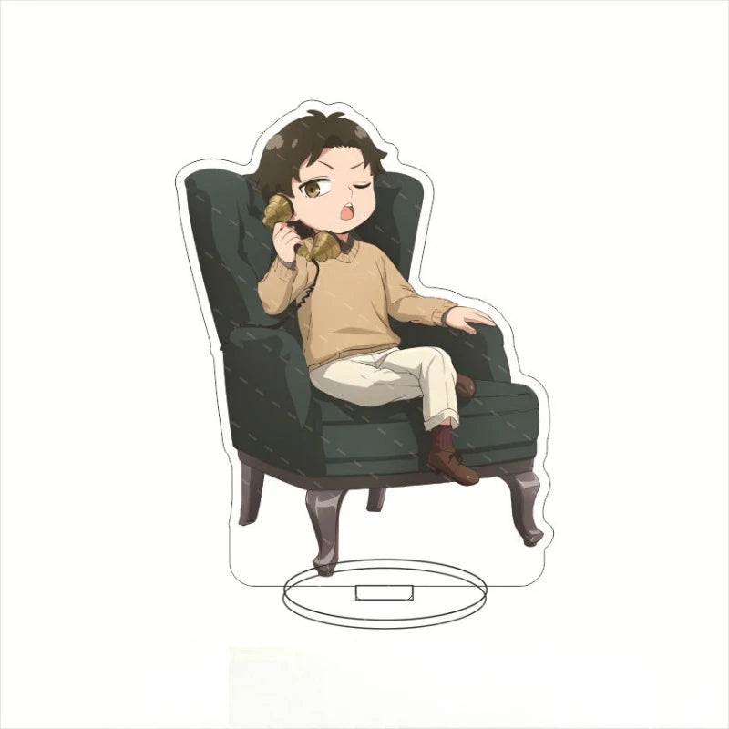 New Hot Anime Spy X Family Acrylic Stand Model Figure Cosplay Plate Holder Topper Birthday Fans Christmas Desk Decor Plate Gift