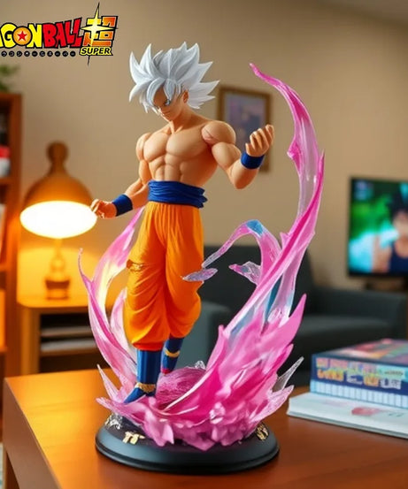 Hot Dragon Ball Figure Son Goku Figure Super Saiyan Figures Pvc Model Statue Doll Room Decor Collection Ornament Toys Gifts 25cm