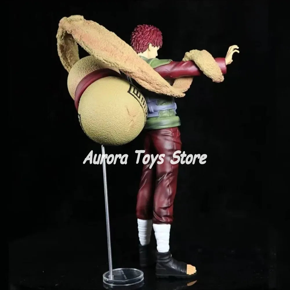 25-27cm Naruto Anime Figure Gaara Action Figures PVC Statue Collection Model Toys Desk Decor Birthday