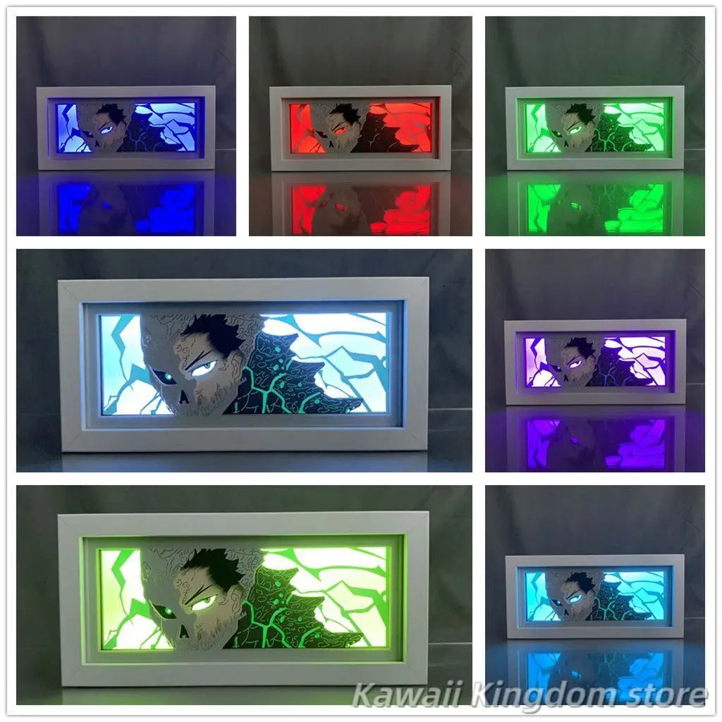 Kaiju No. 8 3D Paper Carving Night Light – Anime Decorative Lamp & Gift