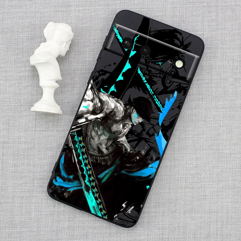 One Piece Shockproof Silicone Case – Google Pixel 4 to 9 Series