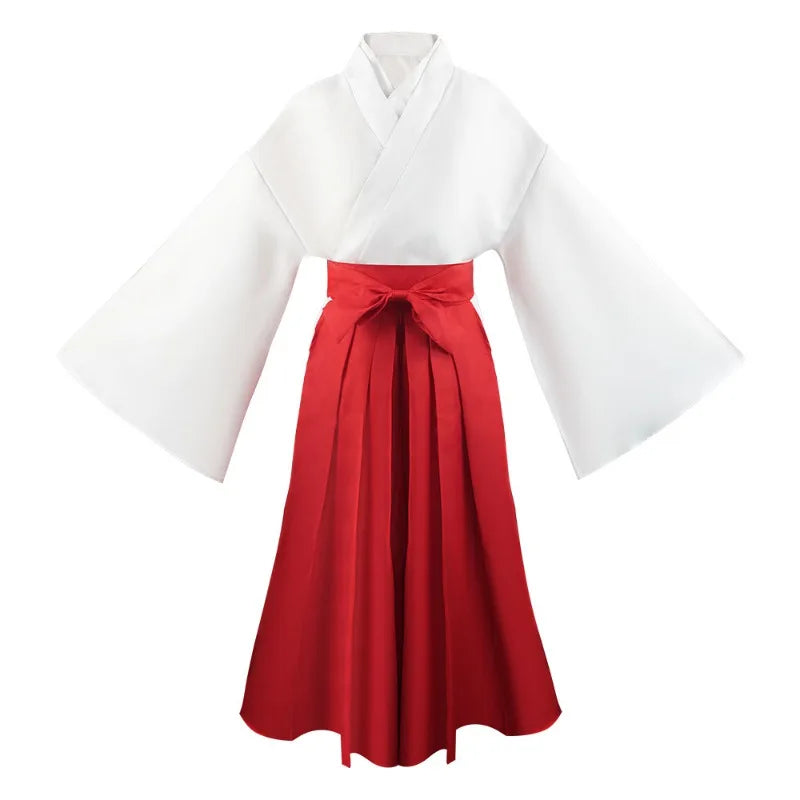 Anime Jujutsu Kaisen Iroi Utahime Cosplay Costume Utahime Iroi Kimono Uniform  Halloween Costume for Women+bowknot