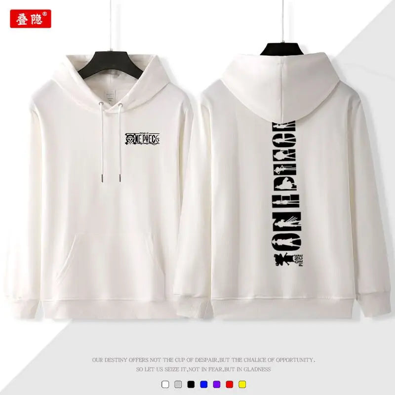 One Piece  Anime Women Up Hoodie Jacket Spring Autumn New Fashion Mens Sweatshirt Couple Promozed Clothes Coats Gift