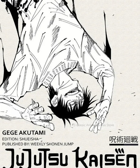 Popular Anime Posters Vagabond Jujutsu Kaisen Artwork Home Decor Minimalist Aesthetic Art Gift for Fan Canvas Painting