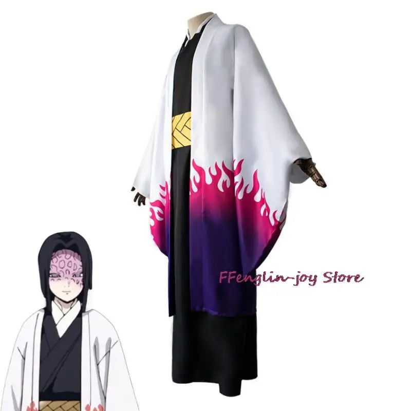 Anime Demon Slayer - Ubuyashiki Kagaya Cosplay Kimono Costume