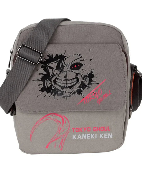Naruto, Luffy, Shingeki no Kyojin & Pokémon Anime Crossbody Bag – Square Travel Messenger Gift Bag
