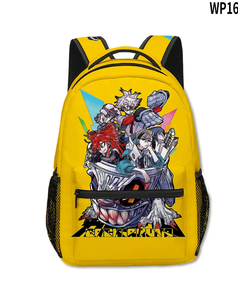 Trendy Popular Novelty Gachiakuta student Bookbag Notebook Backpacks 3D Print Oxford Waterproof Boys/Girls Travel Backpacks