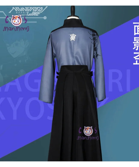Omokage Yugamu Cosplay Costume The Hundred Line -Last Defense Academy Halloween party men women fashionable Hanfu new kimono set