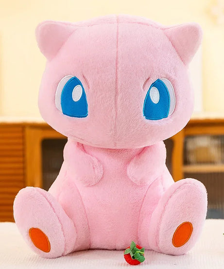35/45CM New Pokemon Mew Plush Cute Huge Toys Pink Mew Anime Doll Cute Stuffed Plushie Gift For Children
