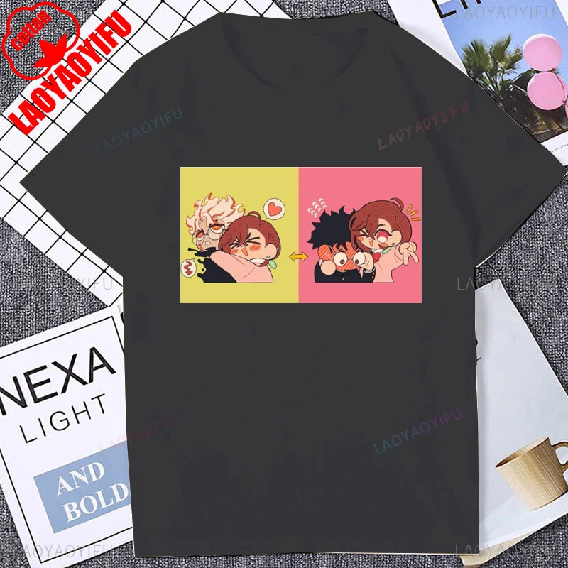 Dandadan Anime Graphic T-Shirt – Japanese Streetwear Unisex Cotton