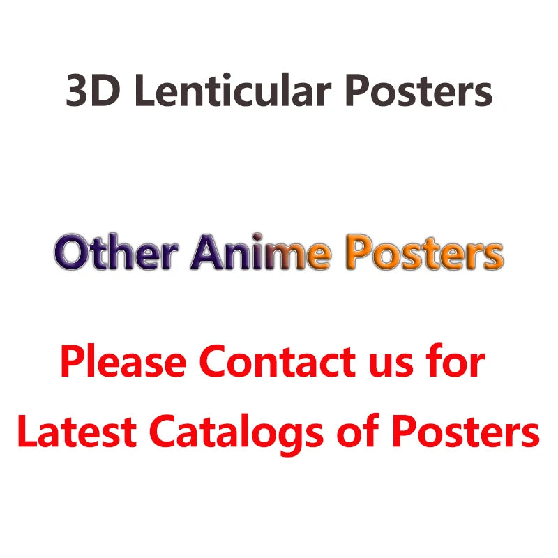 Dragon Ball Z 3D Lenticular Poster — Goku, Vegeta & Frieza 5