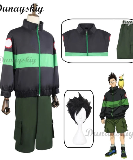 Anime Sakamoto Days Heisuke Mashimo Cosplay Costume Wig Heisuke Mashimo Wig Casual Uniform Suit Halloween Party Customized