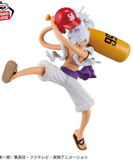 One Piece BRC Monkey D. Luffy Gear 5 II Baseball Battle Record Collection Anime Figure PVC Model Toys