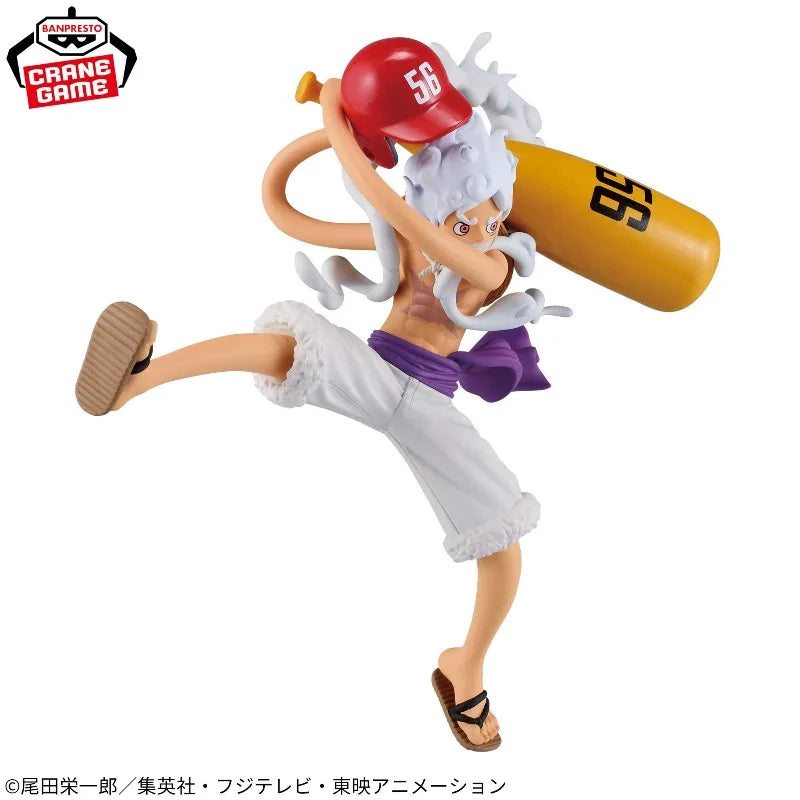 One Piece BRC Monkey D. Luffy Gear 5 II Baseball Battle Record Collection Anime Figure PVC Model Toys