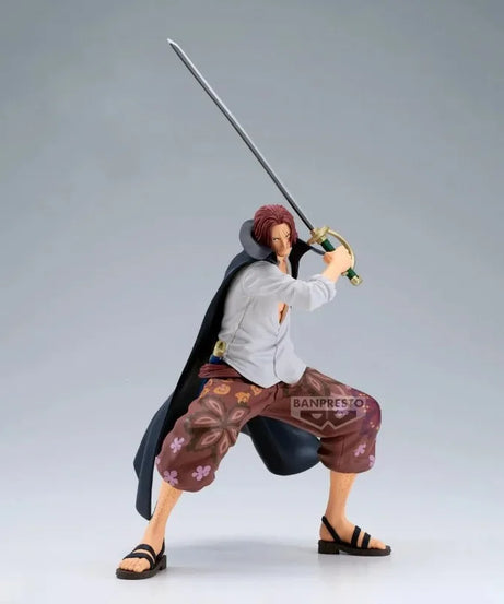Banpresto One Piece Shanks Figure – Original BANDAI PVC 22cm Collectible Model