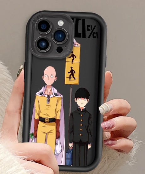 Mob Psycho 100 Anime Art Eye Ladder For Apple iPhone 15 14 13 12 11 XS XR X Pro Max Plus Funda Phone Case