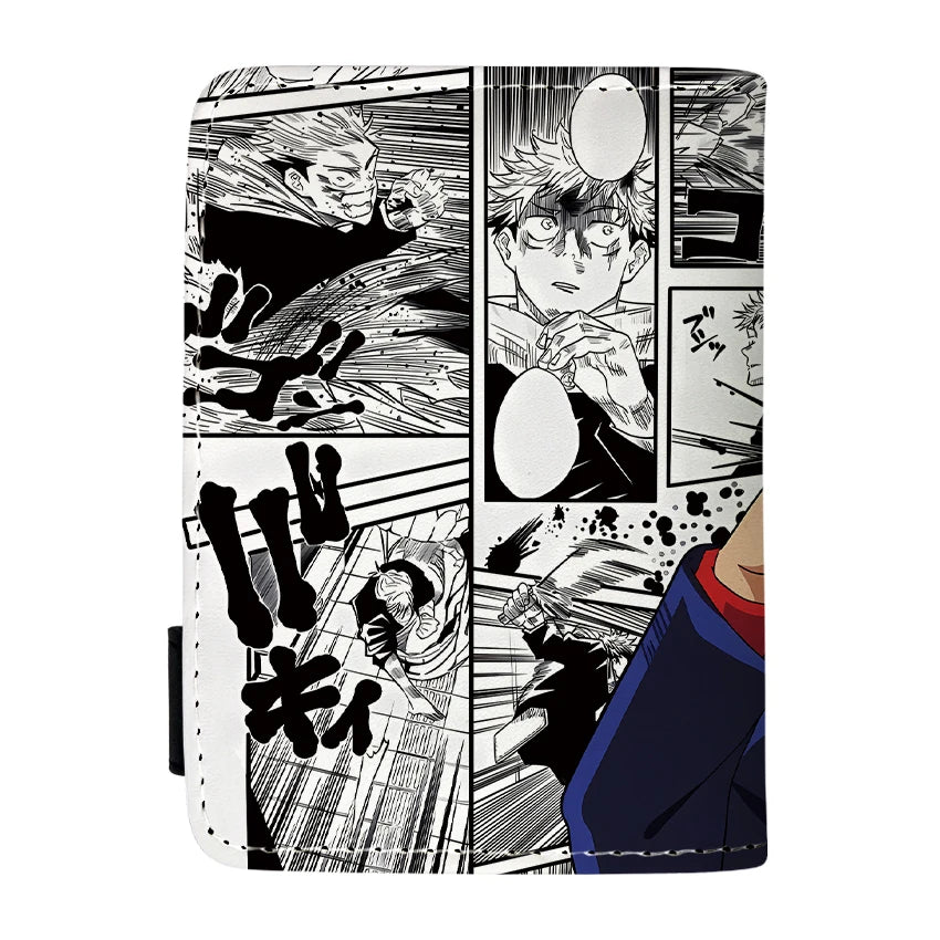 Cool Anime Jujutsu Kaisen  Wallet Comics HASP Short Purse for Boys