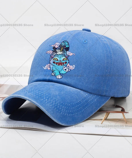 Kpop Demon Hunteres Baseball Cap for Girls Boys Summer Adjustable Sun Hat Anime Cute Retro Sunbonnet Adult Women Headgear Gift