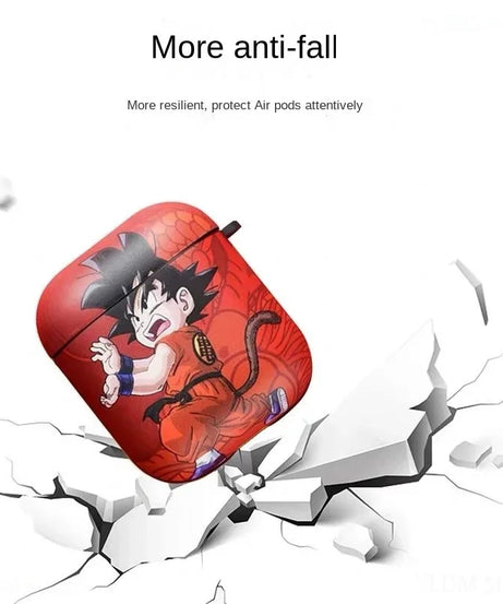 Dragon Ball Goku Wireless Bluetooth Earphone Case for Apple Airpods 1 2 3rd Case for AirPods Pro Case Skin Sticker Birthday Gift