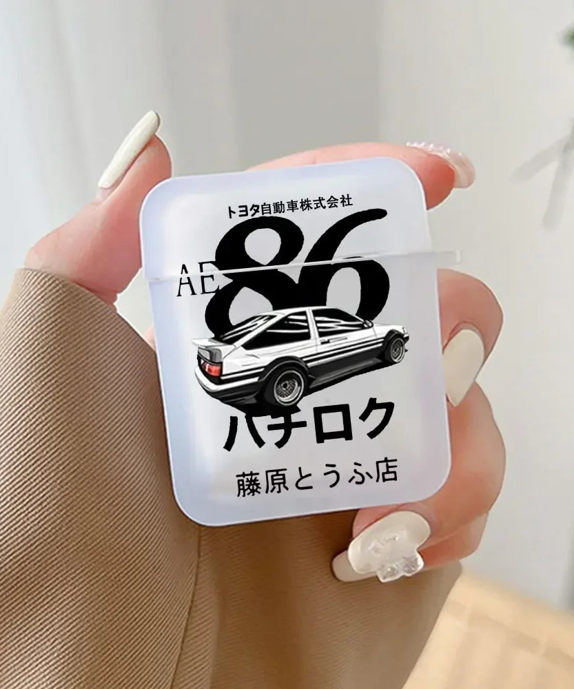 Fujiwara Takumi AE86 AirPods Case – Initial D Anime Protective Cover (1/2/3/Pro/4)