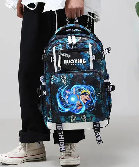 Naruto Kakashi Children School Bags Kids Backpack In Primary Schoolbag for Teenager Boys Waterproof Backpacks Book Bag