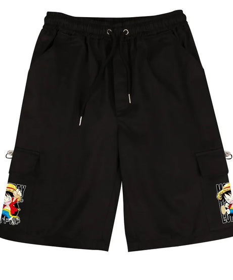 ONE PIECE Chopper White Beard Tooling Shorts Sweatpants Anime Two-dimensional Trend Five-point Casual Pants for Men and Women