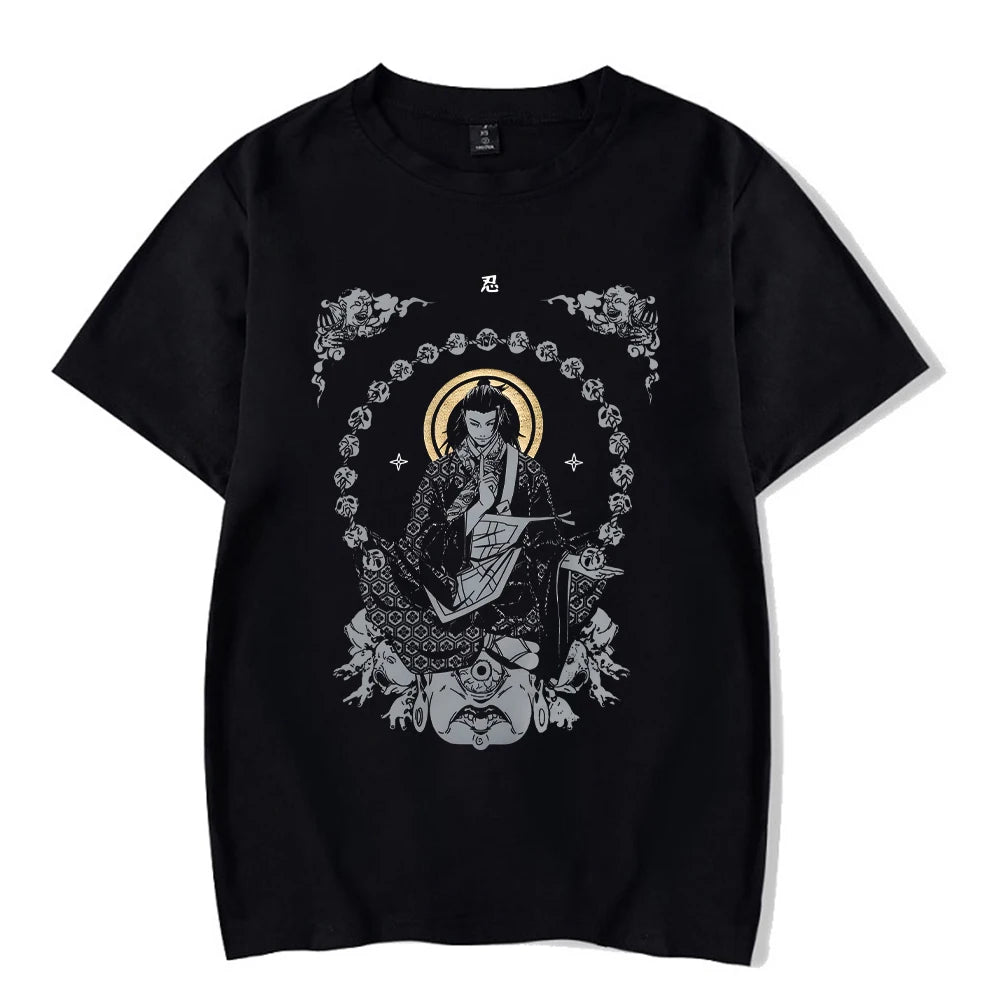 Jujutsu Kaisen Vintage Geto Suguru Oversized T-Shirt – Retro Streetwear Anime Tee