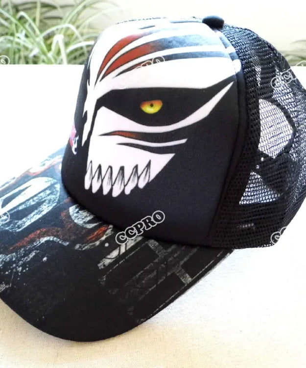 Kurosaki Ichigo Bleach Anime Cap – Adjustable Summer Mesh Hat