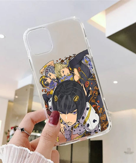 JoJo's Bizarre Adventure JoJo Anime Phone Cover For iPhone 11 12 13 14 15 16 17 Pro Max 16 15 14 Plus 17AIR Soft Silicone Case