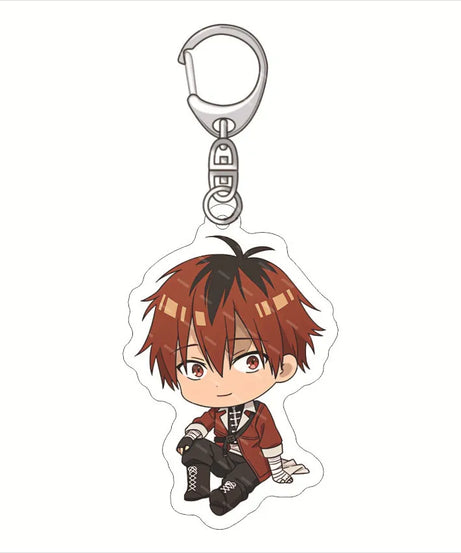 Frieren: Beyond Journey'S End Acrylic Anime Cute Keychain Jewelry Bag Pendant Gift Figure Key Ring Girl Badge Charms Wholesale