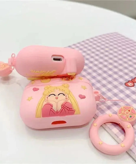 Girl Warrior AirPods 3 Earphone Case Apple Pro Third Generation AirPods S1/2nd Generation Bluetooth Earphone Case